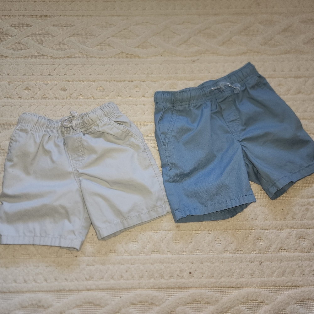 Cat & Jack Kids' Shorts Set - Navy, Light Blue, Olive, Gray - Picture 8 of 13